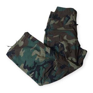 US Military Extended Cold Weather Camo Nylon Trousers 8415010997858 MED/REG